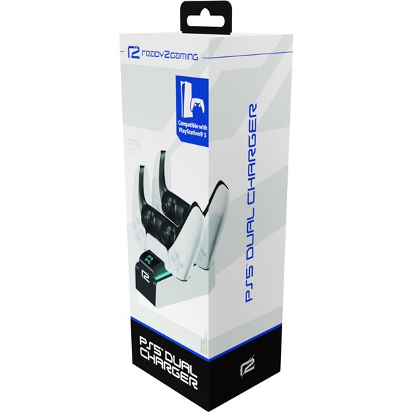 ready2gaming PS5 DualSense Charging Station, bianco