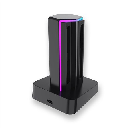 ready2gaming Nintendo Switch 2 4 in 1 caricabatt. LED