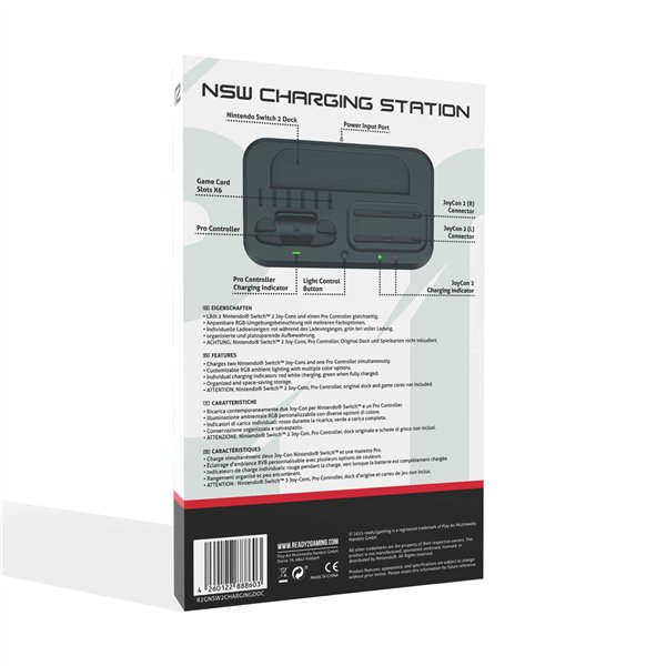 ready2gaming Nintendo Switch 2 Charging Dock