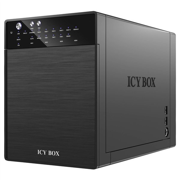 ICY BOX IB-3640SU3 SINGLE alloggiamento per 4x HDD