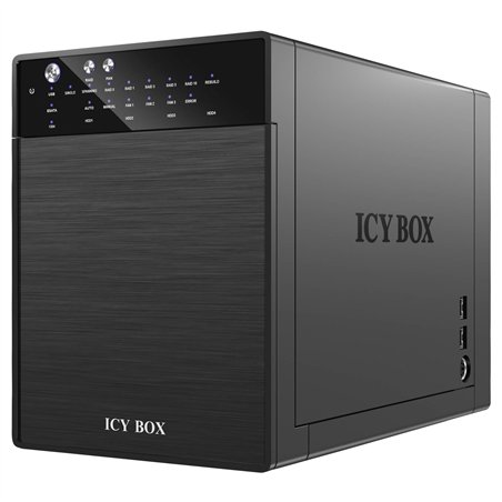 ICY BOX IB-3640SU3 SINGLE alloggiamento per 4x HDD
