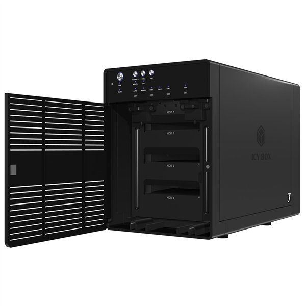 ICY BOX IB-3640SU3 SINGLE alloggiamento per 4x HDD