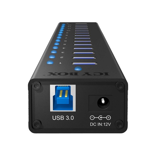 ICY BOX IB-AC6113 13-Port USB 3.0 Hub