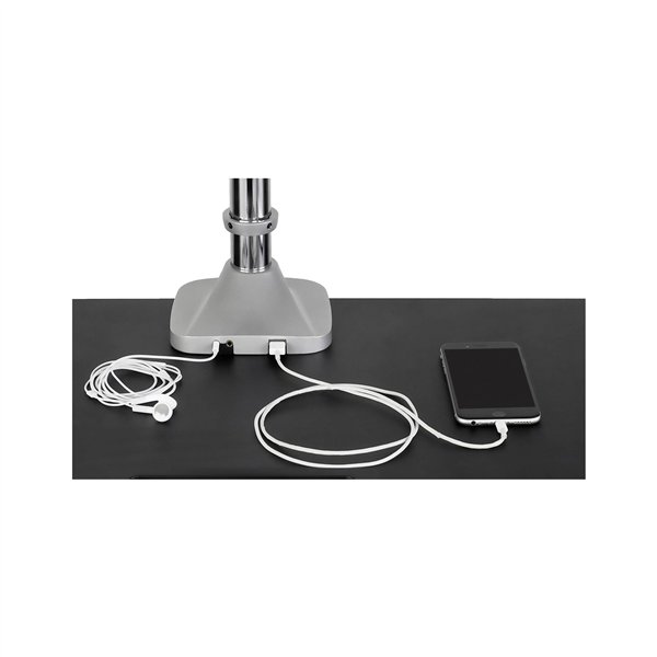 ICY BOX IB-MS505-TI supp. monitor con supp.scrivania