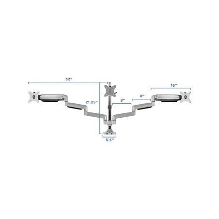 ICY BOX IB-MS505-TI supp. monitor con supp.scrivania