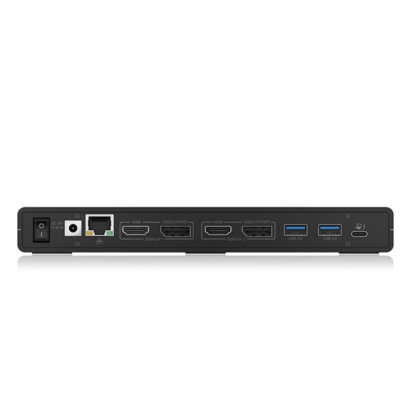 ICY Box IB-DK2245AC Docking con uscita video