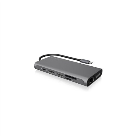 ICY BOX IB-DK4050-CPD 12-in-1 USB-C Dock 100W PD