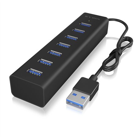 ICY BOX IB-HUB1700-U3 7 Port USB 3.0 Hub