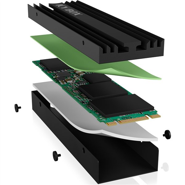 ICY BOX IB-M2HS-PS5 M.2 SSD Heat Sink