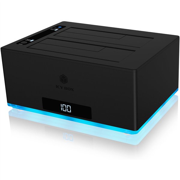 ICY BOX IB-127CL-U3 2 Bay Docking clone station