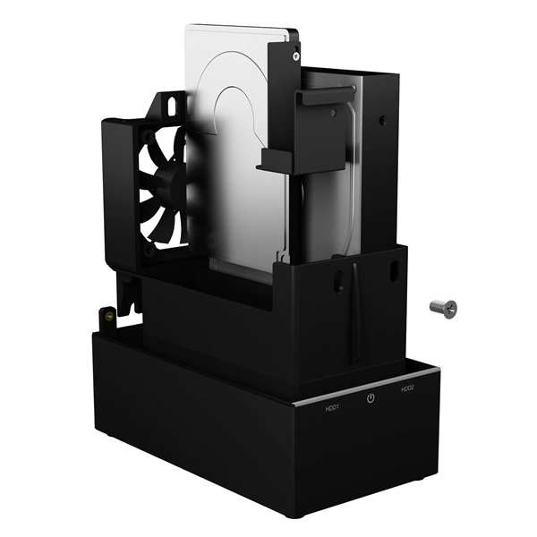 RaidSonic ICY BOX IB-RD3621-C31 alloggiamento RAID doppio