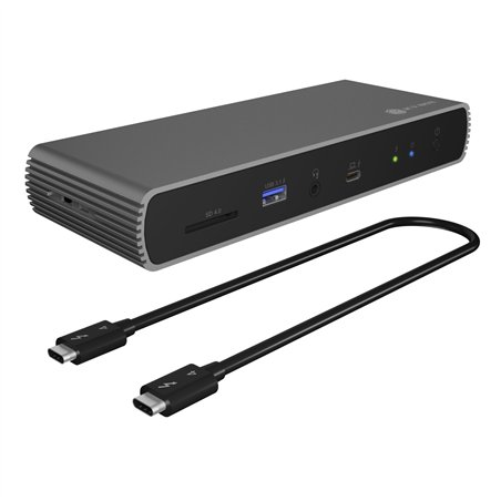 ICY BOX IB-DK8801-TB4 Thunderbolt 4 Docking Station