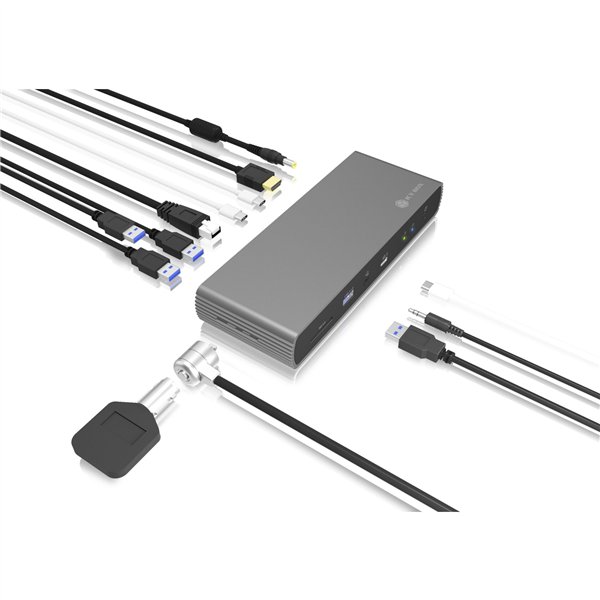ICY BOX IB-DK8801-TB4 Thunderbolt 4 Docking Station