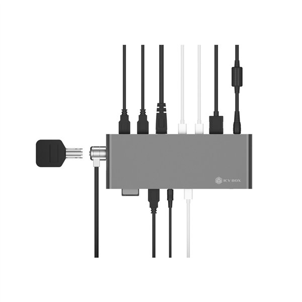 ICY BOX IB-DK8801-TB4 Thunderbolt 4 Docking Station
