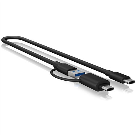 ICY BOX IB-200T-C3 USB 3.2 Gen 1 Type-C alloggiam.