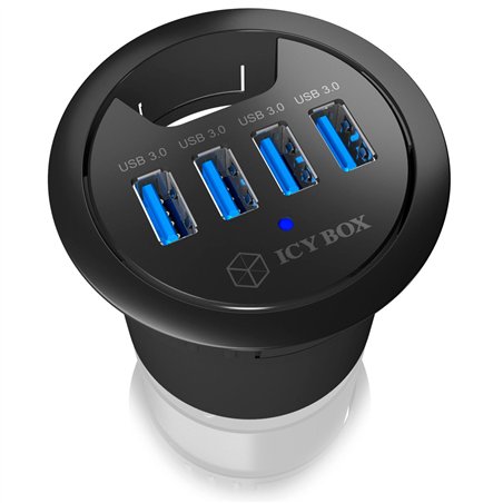 ICY BOX IB-HUB1403 Tisch-Hub 4x USB 3.0 Type-A