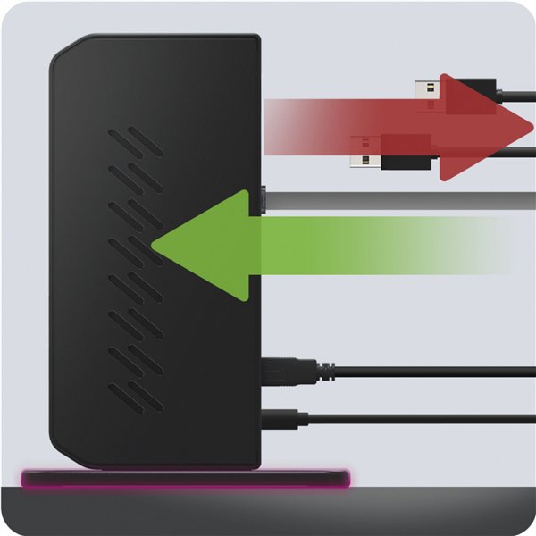 ICY BOX IB-DK2252AC DisplayLink Notebook Docking