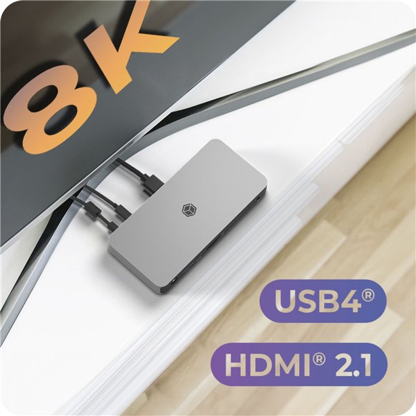 ICY BOX IB-DK2880-C41 Type-C 10-in-1 DockingStation