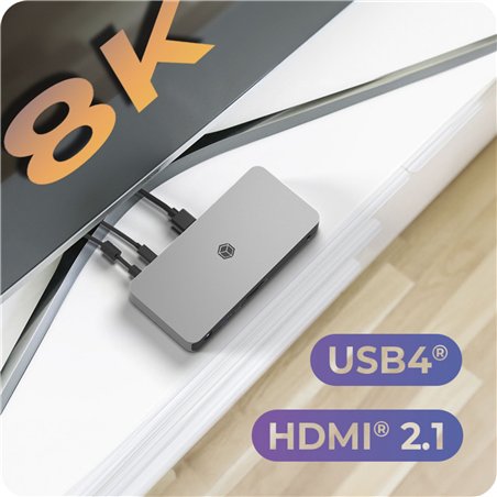 ICY BOX IB-DK2880-C41 Type-C 10-in-1 DockingStation