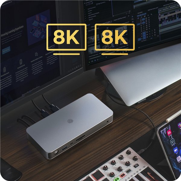 ICY BOX IB-DK2880-C41 Type-C 10-in-1 DockingStation