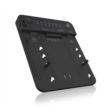 ICY BOX IB-2913MCL-C31 docking clon. stat. M2 NVMe SSD