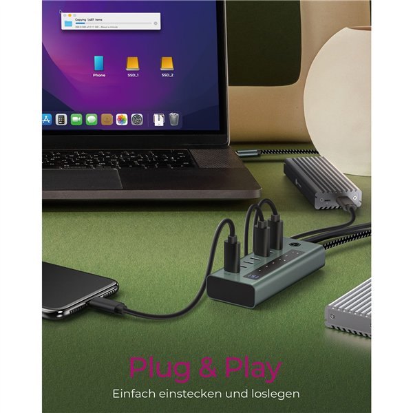 ICY BOX IB-HUB1457-C31