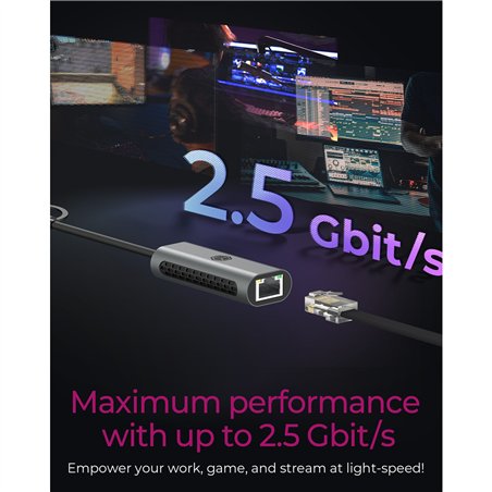 ICY BOX IB-LAN301-C3 USB Type-C / Type-A a LAN