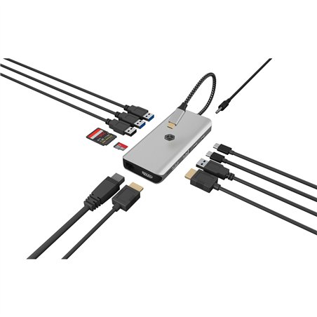 ICY BOX IB-DK4061-CPD Notebook Dockingstation