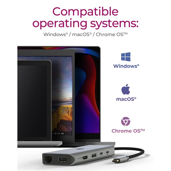 ICY BOX IB-DK4061-CPD Notebook Dockingstation