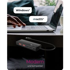 ICY BOX IB-HUB1436-CPD 4 Port USB 3.2 Gen 2 Hub 2