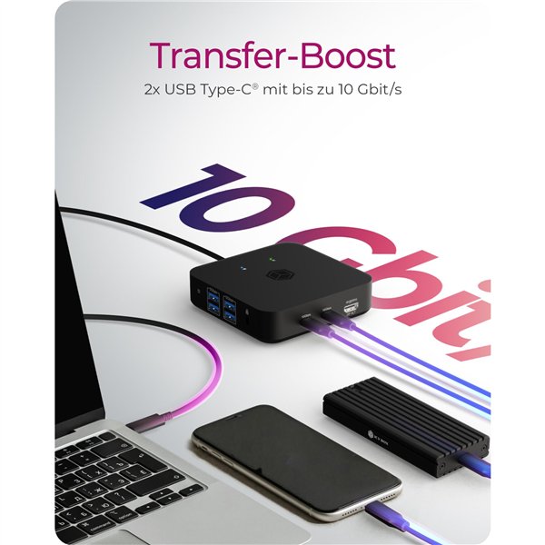 ICY BOX IB-DK4090-C Multidock Multidock