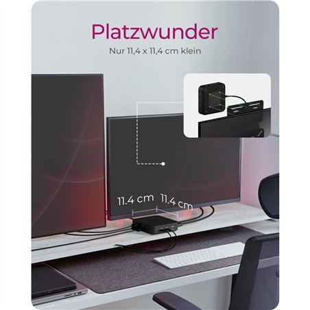 ICY BOX IB-DK4090-C Multidock Multidock