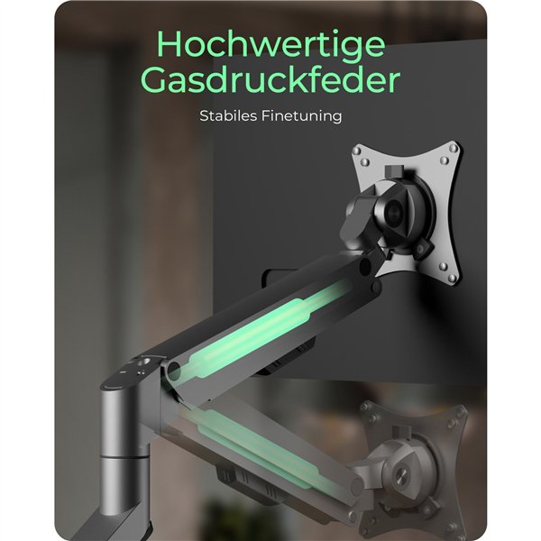 ICY BOX IB-MS523-T braccio monitor per un monitor