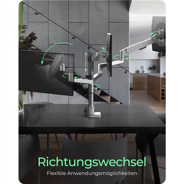 ICY BOX IB-MS525-T braccio monitor per 3 monitor