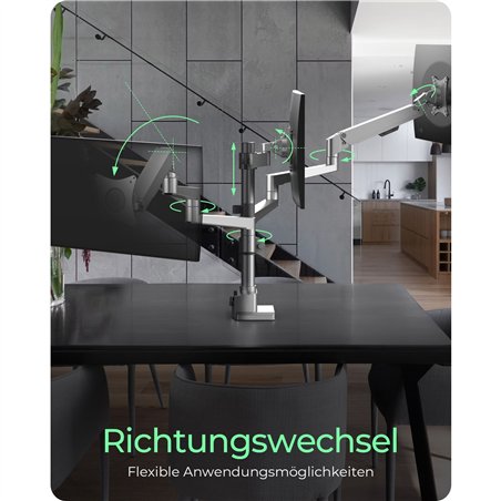 ICY BOX IB-MS525-T braccio monitor per 3 monitor