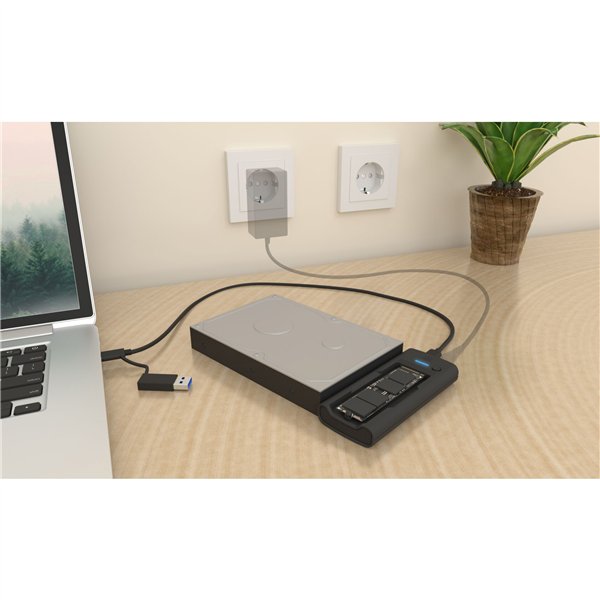 ICY BOX IB-180MS-C31 DockingStation M.2 NVMe&SATA SSD