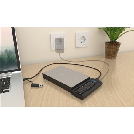ICY BOX IB-180MS-C31 DockingStation M.2 NVMe&SATA SSD