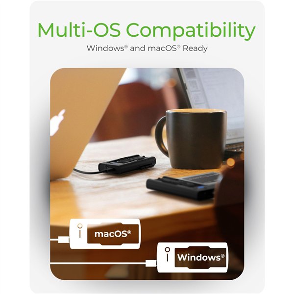 ICY BOX IB-180MS-C31 DockingStation M.2 NVMe&SATA SSD