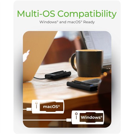 ICY BOX IB-180MS-C31 DockingStation M.2 NVMe&SATA SSD