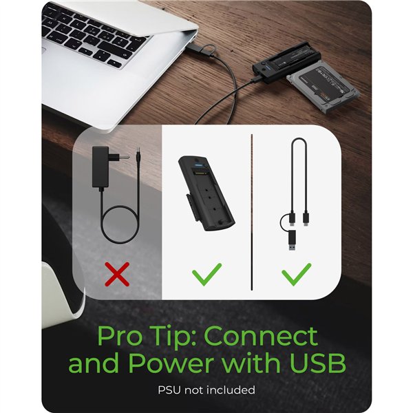 ICY BOX IB-180MS-C31 DockingStation M.2 NVMe&SATA SSD