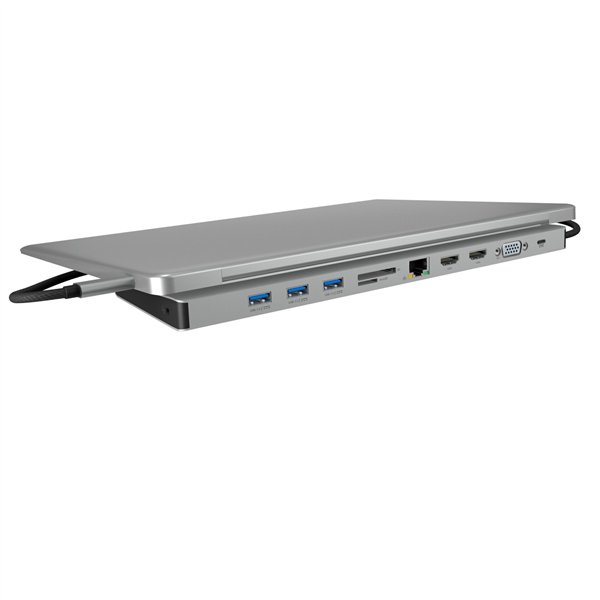 ICY BOX IB-DK2106a-CPD 11-in-1 DockingStation