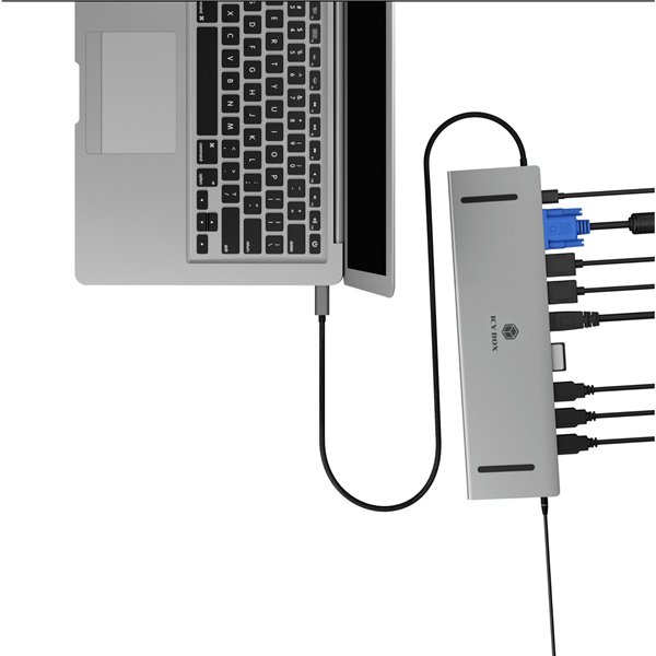 ICY BOX IB-DK2106a-CPD 11-in-1 DockingStation