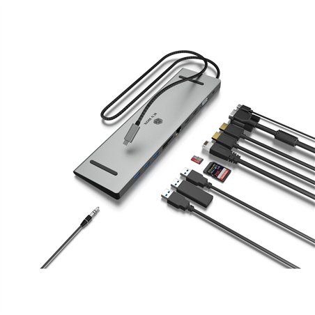 ICY BOX IB-DK2106a-CPD 11-in-1 DockingStation