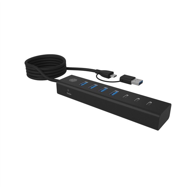 ICY BOX IB-HUB1737-C3 7-Port USB 3.2 Gen 1 Hub