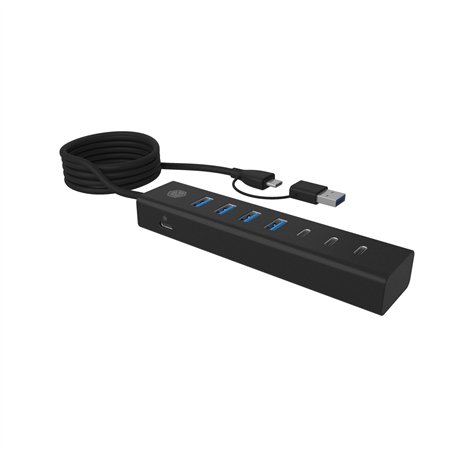 ICY BOX IB-HUB1737-C3 7-Port USB 3.2 Gen 1 Hub