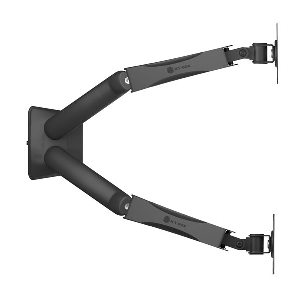 ICY BOX IB-MS204-T braccio monitor per due monitor