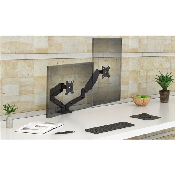 ICY BOX IB-MS204-T braccio monitor per due monitor