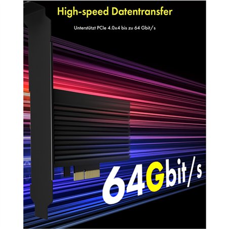 ICY BOX IB-PCI208-HS PCIe Erweiterungskarte