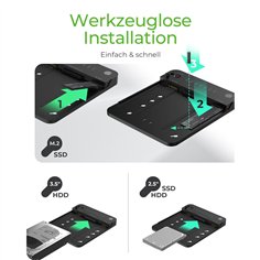 ICY BOX IB-2915MSCL-C31 Docking & CloneStation 2