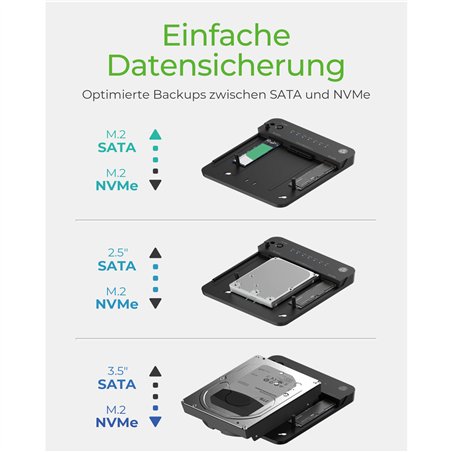 ICY BOX IB-2915MSCL-C31 Docking & CloneStation